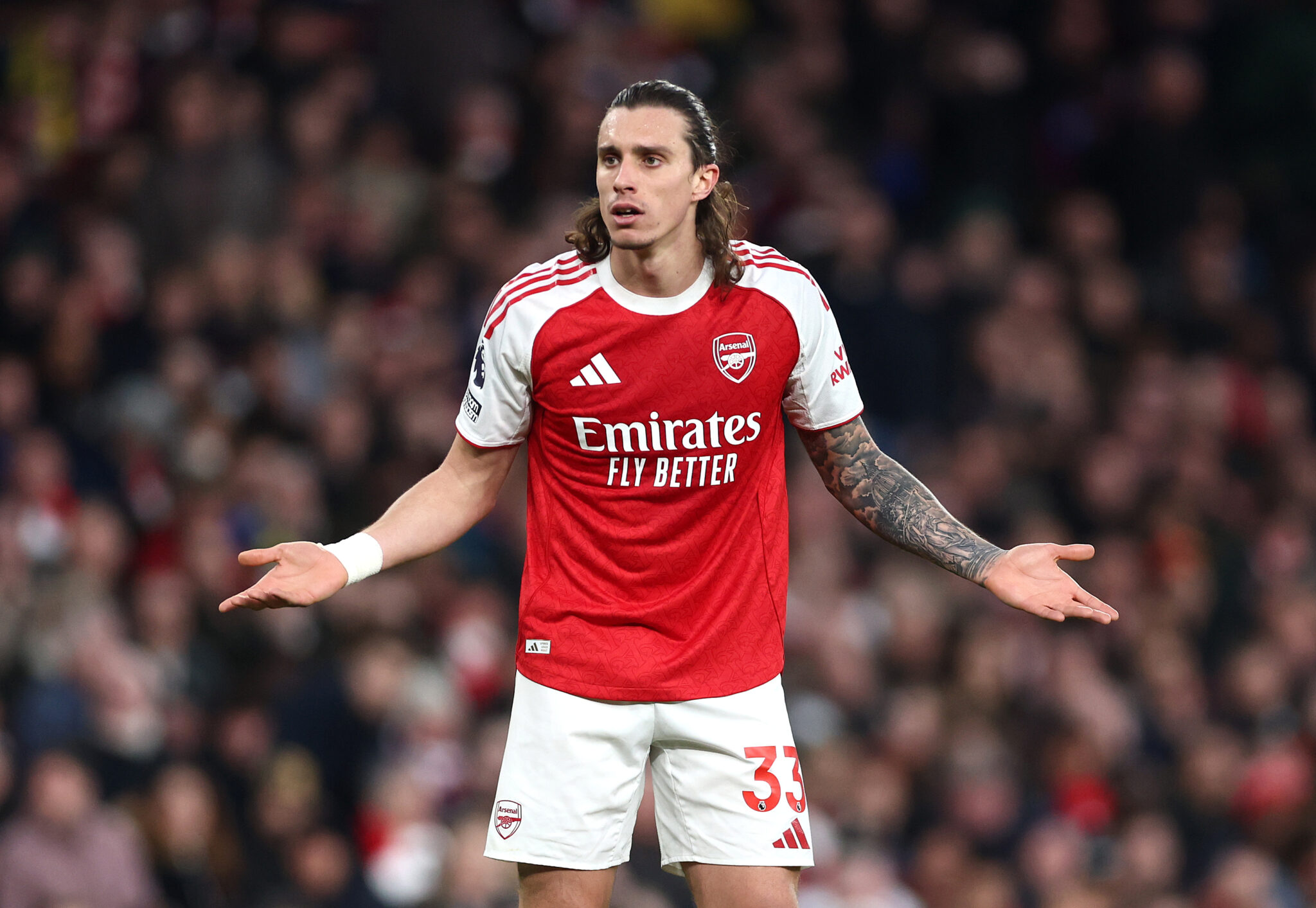 Inter Milan eye Arsenal defender as Bastoni replacement