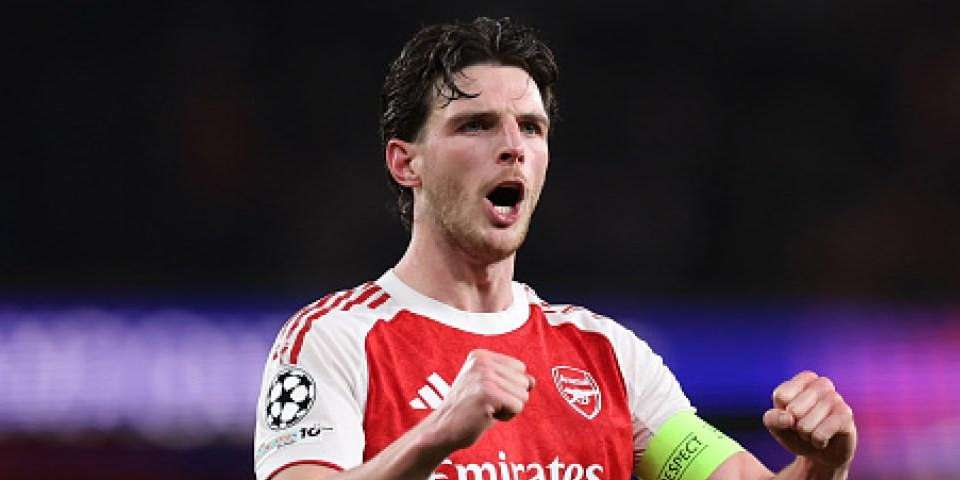 Declan Rice names the best player he’s played with at Arsenal